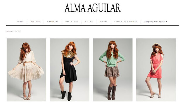 ALMA AGUILAR SHOP ONLINE