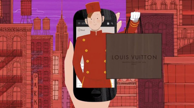 LOUIS VUITTON AND JORDI LABANDA APP MOVILE