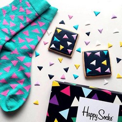 Happy Socks street style con calcetines