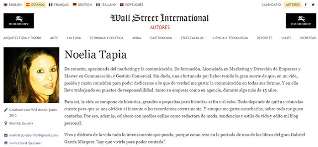 WALL-STREET-INTERNATIONAL-NOELIA-TAPIA-TALESTRIP