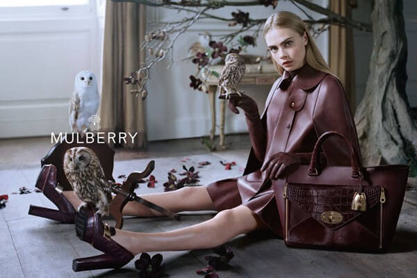 MULBERRY CARA DELEVINGNE CAMPAIGN